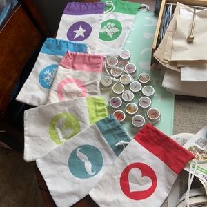 Scentsy canvas bags for mini testers